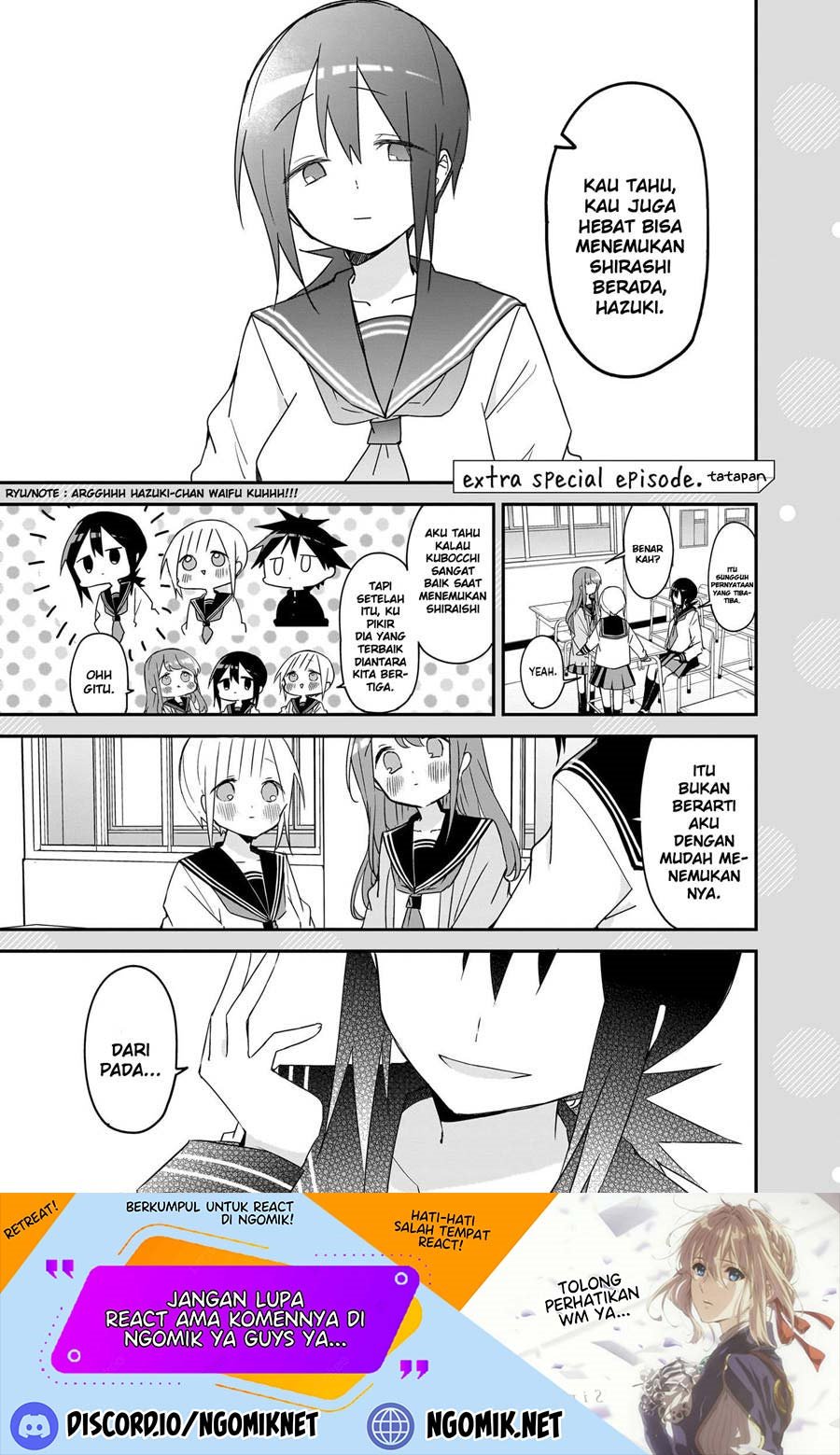 Kubo-san wa Boku (Mobu) wo Yurusanai Chapter 145.2 Gambar 2